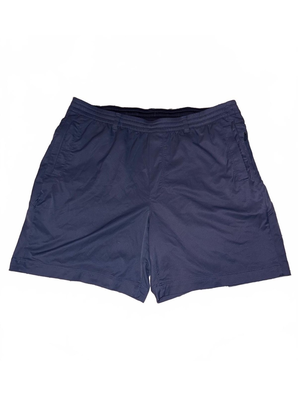 Birddogs Men’s XXL Navy Blue Lined Athletic Shorts 7” Inseam